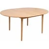 Fotelis Home4You Valgomojo stalas TROYES D120+40xH75cm, ąžuolinis
