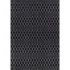 Home4You Durų kilimėlis DAWN FOAM DOOR-11 50x80cm, must/hol