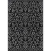 Home4You Durų kilimėlis DAWN FOAM DOOR-12 50x80cm, must/hol