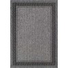 Home4You Durų kilimėlis DAWN FOAM DOOR-7 50x80cm, must/hol