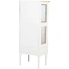 Vitrina BIANCA 51x35xA129cm, antikvarinė balta
