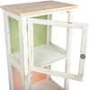 Vitrina BIANCA 51x35xA129cm, antikvarinė balta
