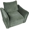 Sofa Home4You DIVI fotelis, pasukamas, mėtinės žalios spalvos