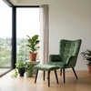 Fotelis Home4You Armchair MATEO žalias