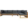 Fotelis Home4you Kampinė sofa SERENITY 2+2+1