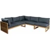 Fotelis Home4you Kampinė sofa SERENITY 2+2+1