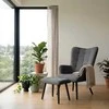 Home4You Fotelis MATEO pilkas