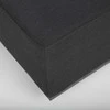 Sofa Home4You Dark Pufas FULLER 83x83xA42cm, tamsiai pilkas