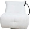 Fotelis Home4You Reglaineris WIN-WIN, kreminis