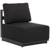 Fotelis Home4You Dark Sofos modulis FULLER 68x89xH70,5cm, tamsiai pilka