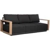 Fotelis Home4You Dark Sofos modulis FULLER 68x89xH70,5cm, tamsiai pilka