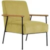 Home4You Fotelis JADE 63x75,5xH85,5cm, geltonas