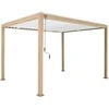 Home4You Pavėsinė MIRADOR-111 3x4m Šviesios medienos imitacija