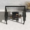 Home4You Dark Pavėsinė MIRADOR BBQ 2,55x1,5m, tamsiai pilka