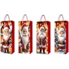 Lova Dovanų maišelis buteliui „FUN SANTA“, 12x36x9 cm, įvairių spalvų