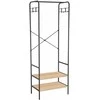Home4You Prieškambario lentyna HANNES 64x40xH180cm Rustic melaminas
