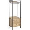 Home4You Prieškambario spintelė HANNES 64x40xH180cm Rustic melaminas