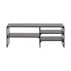 TV staliukas Home4You Televizoriaus stalas „Seaford“, juoda