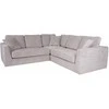 Home4you Kampinė sofa EDRA Šviesi Pilka 241x241 cm