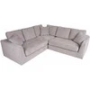 Home4you Kampinė sofa EDRA Šviesi Pilka 241x241 cm