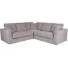 Home4you Kampinė sofa EDRA Šviesi Pilka 241x241 cm