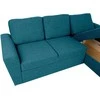 Home4you Kampinė sofa-lova INGMAR Žalia
