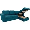 Home4you Kampinė sofa-lova INGMAR Žalia