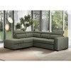 Home4you Kampinė sofa-lova ODELIA-2 LC Žalia
