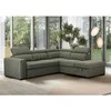 Home4you Kampinė sofa-lova ODELIA-2 RC Žalia