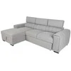 Home4You Kampinė sofa-lova ODELIA LC, pilka
