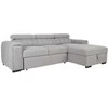 Home4you Kampinė sofa-lova ODELIA RC Pilka