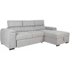 Home4you Kampinė sofa-lova ODELIA RC Pilka