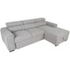 Home4you Kampinė sofa-lova ODELIA RC Pilka