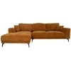 Home4you Kampinė sofa OLIVIA KK, ruda