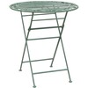 Home4You Stalas MINT D70xH75cm, antikvarinis žalias