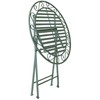 Home4You Stalas MINT D70xH75cm, antikvarinis žalias
