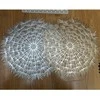 Fotelis Home4You Kilimėlis DANDELION D38cm, sidabrinis