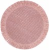 Stalo kilimėlis SUZAN D38cm, džiutas, violetinės spalvos