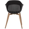 Home4You Mėlyna Chair Mėlynas HUG juodas