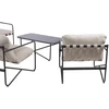 Lauko baldų komplektas Sodo baldų komplektas KORO table, sofa and 2 armchairs