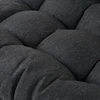 Lauko baldų komplektas Home4You Sodo baldų komplektas „SAMBA“: stalas, sofa ir 2 kėdės, tamsiai pilkos spalvos
