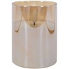 LED žvakė WINGS GOLDIE H10cm su taimeriu