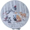 Home4You Lėkštės MIA SNOW D26cm 2vnt dovanų dėžutėje