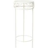 Home4You Gėlių stovas SANDY D30xH70cm, antikvarinis baltas