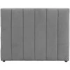 Home4you Lova JASPER 90x200cm su čiužiniu HARMONY DUO Pilka