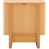 Lova Home4You Night stand MORBEN 55x42xH60cm, melamine with oak decor