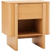 Lova Home4You Night stand MORBEN 55x42xH60cm, melamine with oak decor
