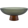 Home4You Glass bowl FRUIT BOWL D26x11cm