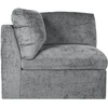 Home4You Modular sofa SAMOA 1-seater corner section, pilkas