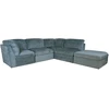 Lova Modulinė sofa „SAMOA“, 5 dalių, vandenyno žalios spalvos